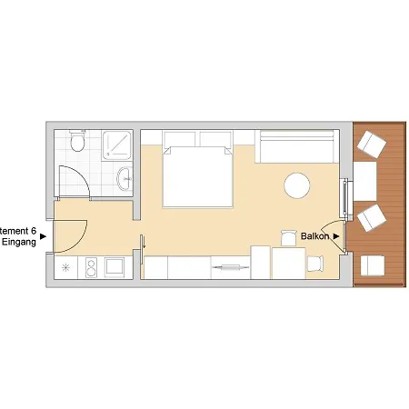 Haus Rappold شقة *